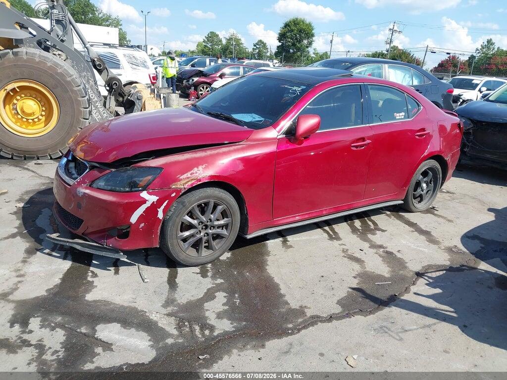 JTHCK262075009983 2007 LEXUS IS 250 photo no. 2