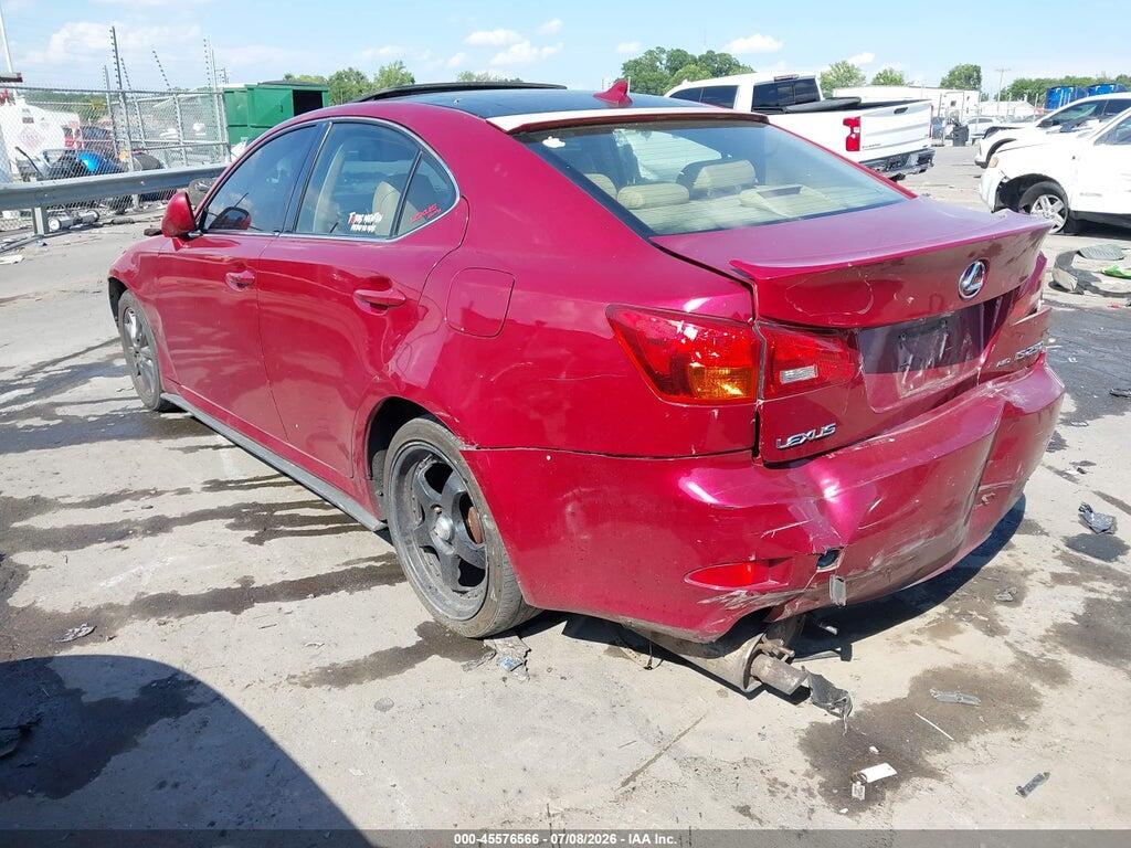 JTHCK262075009983 2007 LEXUS IS 250 photo no. 3