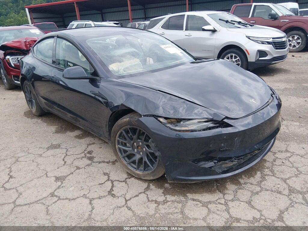 5YJ3E1EB0SF001278 2025 TESLA MODEL 3 photo no. 1