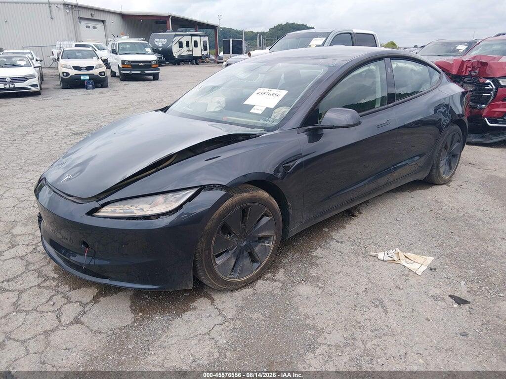 5YJ3E1EB0SF001278 2025 TESLA MODEL 3 photo no. 2
