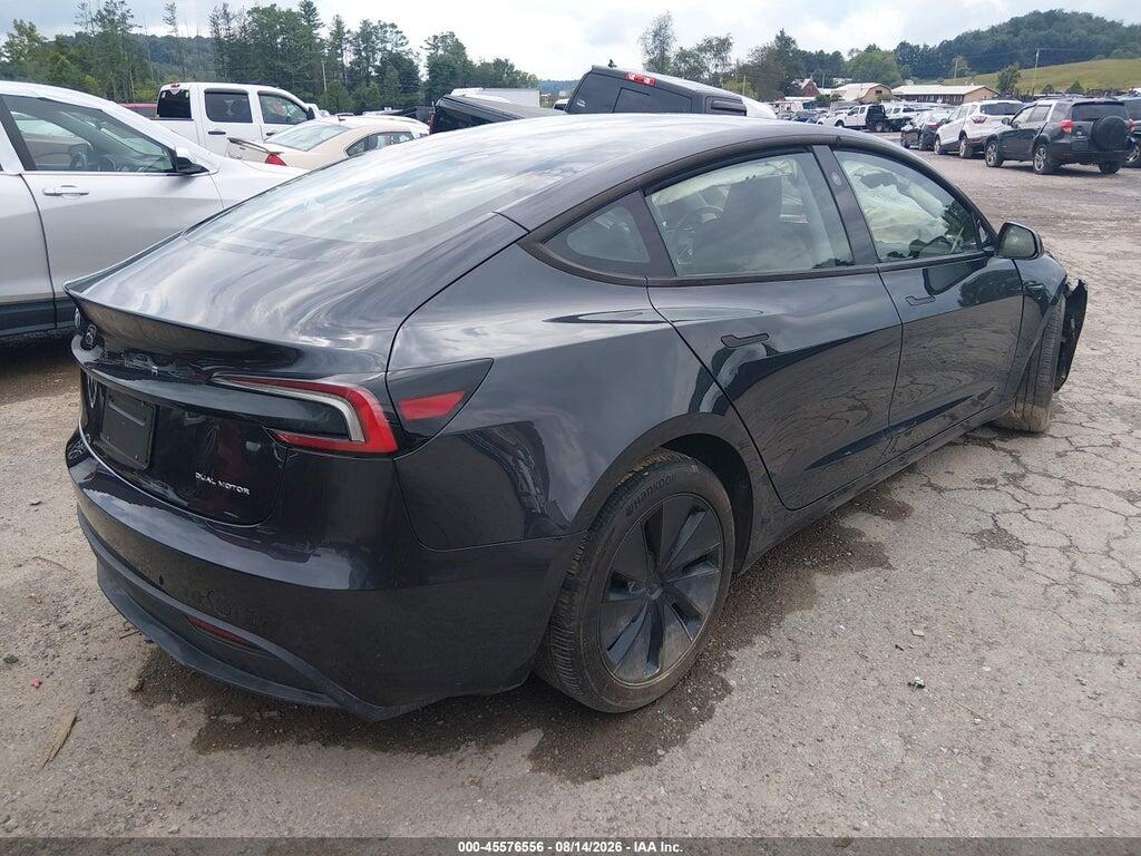 5YJ3E1EB0SF001278 2025 TESLA MODEL 3 photo no. 4