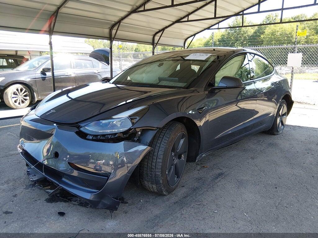 5YJ3E1EA4PF704610 2023 TESLA MODEL 3 photo no. 2