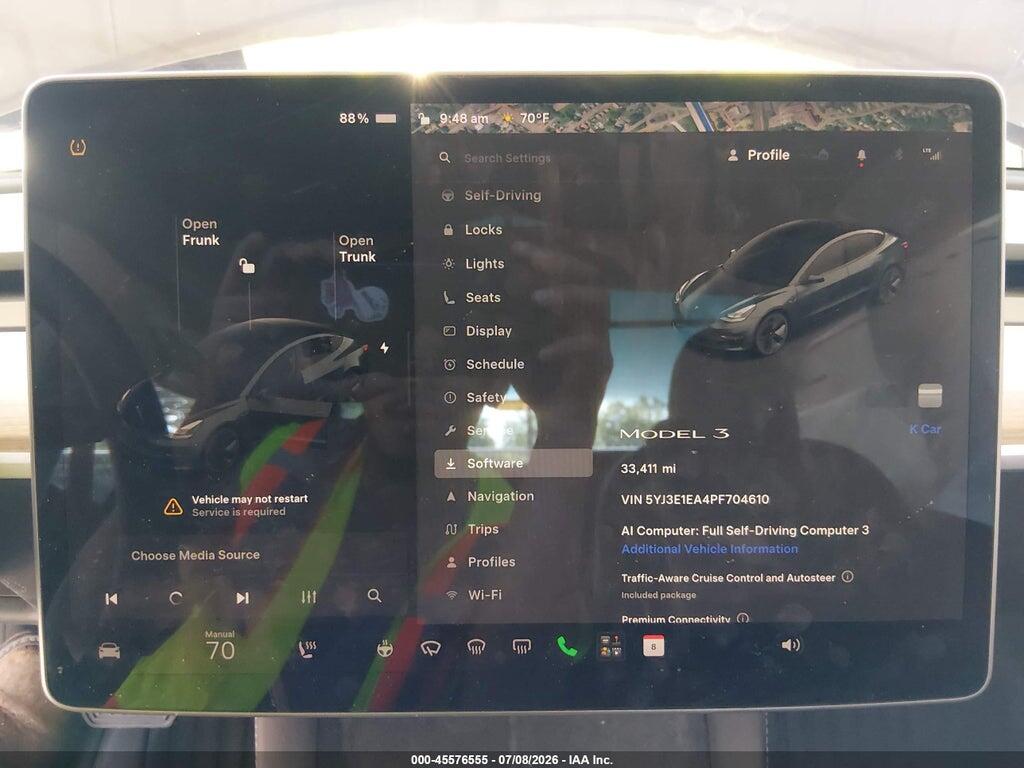 5YJ3E1EA4PF704610 2023 TESLA MODEL 3 photo no. 7