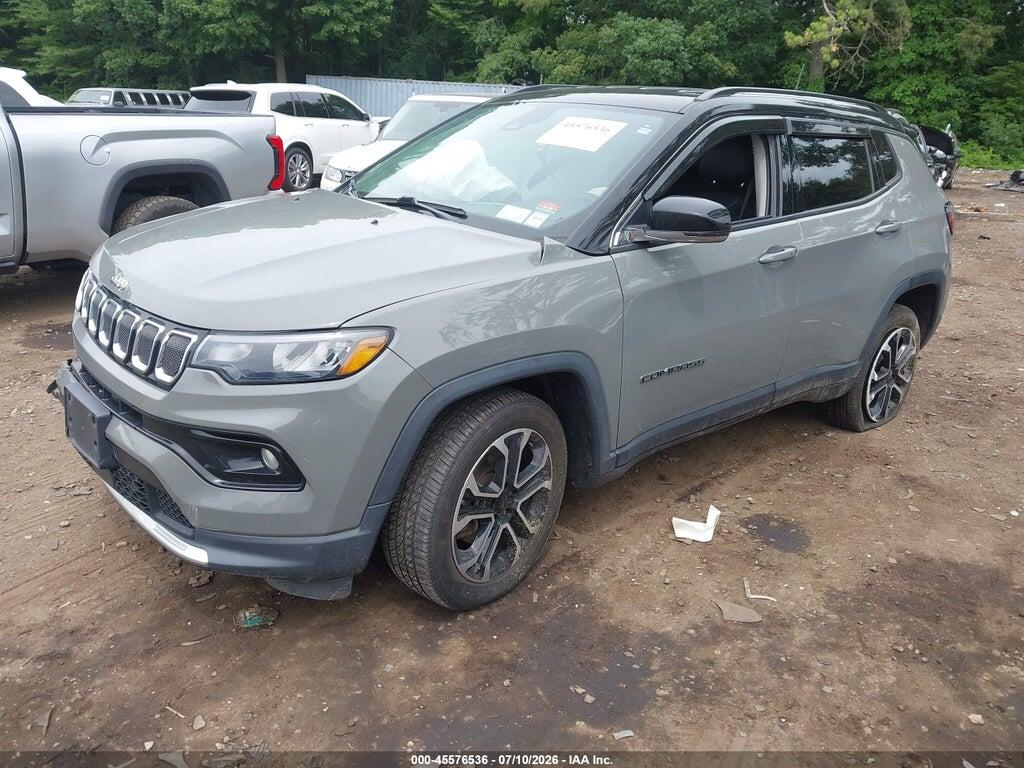 3C4NJDCB2NT177411 2022 JEEP COMPASS photo no. 2