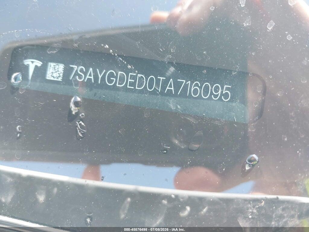 7SAYGDED0TA716095 2026 TESLA MODEL Y photo no. 9