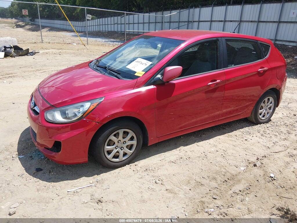 KMHCT5AE4DU066217 2013 HYUNDAI ACCENT photo no. 2