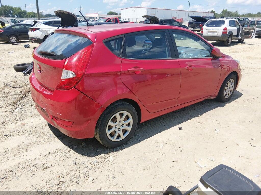 KMHCT5AE4DU066217 2013 HYUNDAI ACCENT photo no. 4