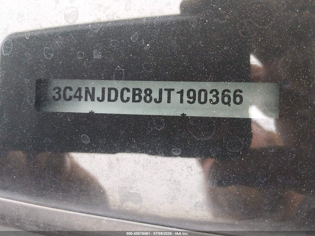 3C4NJDCB8JT190366 2018 JEEP COMPASS photo no. 9
