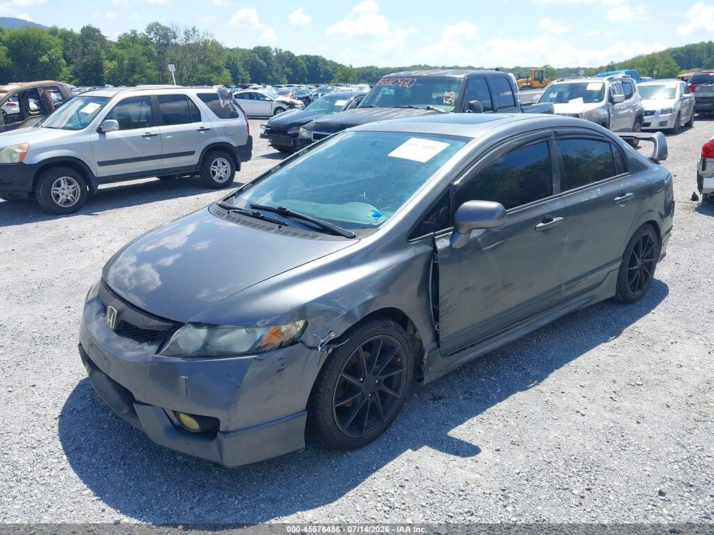 2HGFA1F82AH545951 2010 HONDA CIVIC photo no. 2