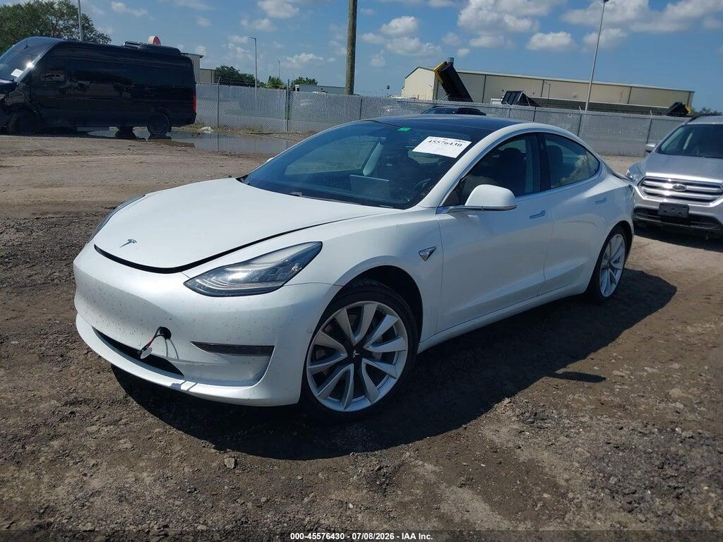 5YJ3E1EA4KF476570 2019 TESLA MODEL 3 photo no. 2
