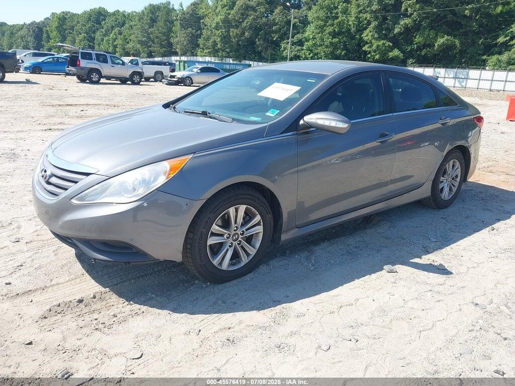 5NPEB4AC5EH846781 2014 HYUNDAI SONATA photo no. 2