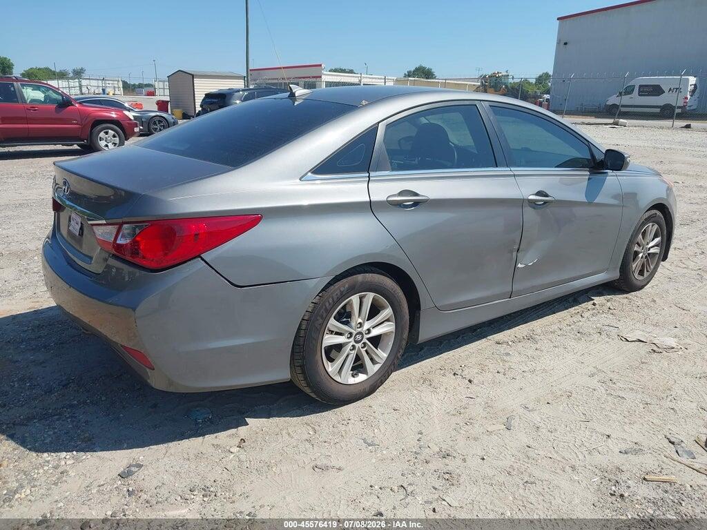 5NPEB4AC5EH846781 2014 HYUNDAI SONATA photo no. 4