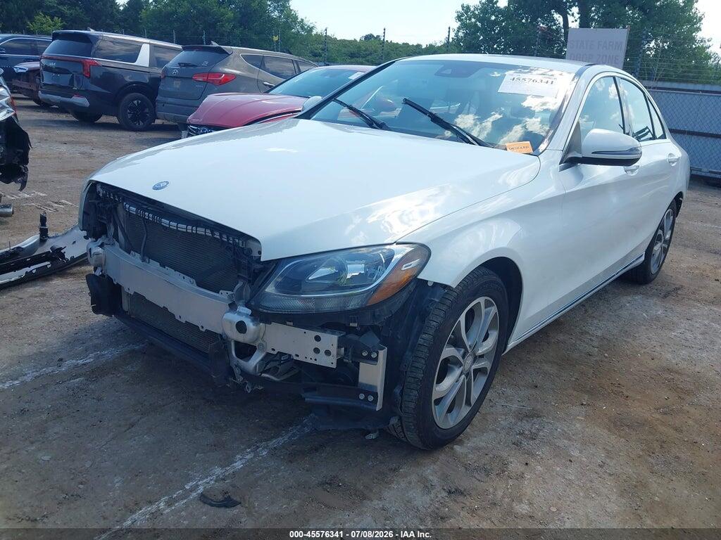 55SWF4JB1GU151178 2016 MERCEDES-BENZ C 300 photo no. 2