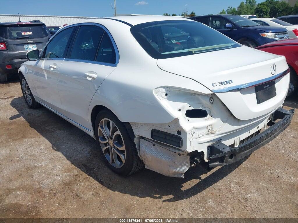 55SWF4JB1GU151178 2016 MERCEDES-BENZ C 300 photo no. 3