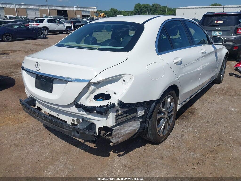 55SWF4JB1GU151178 2016 MERCEDES-BENZ C 300 photo no. 4