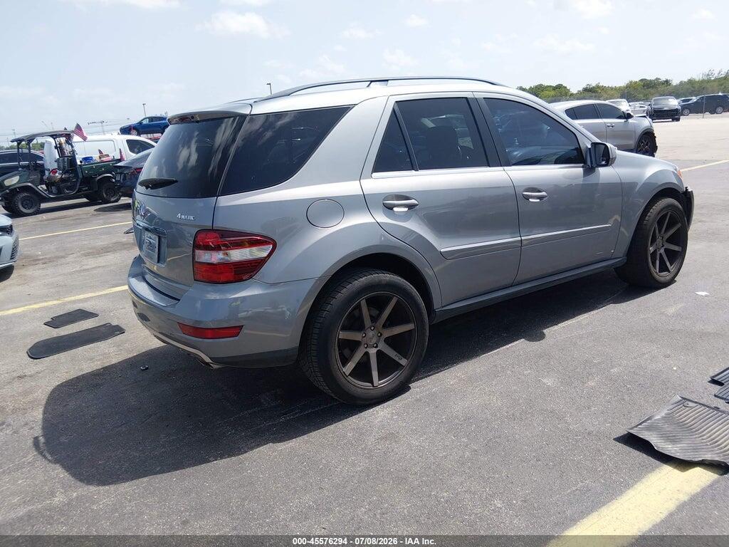 4JGBB8GB0AA587199 2010 MERCEDES-BENZ ML 350 photo no. 4