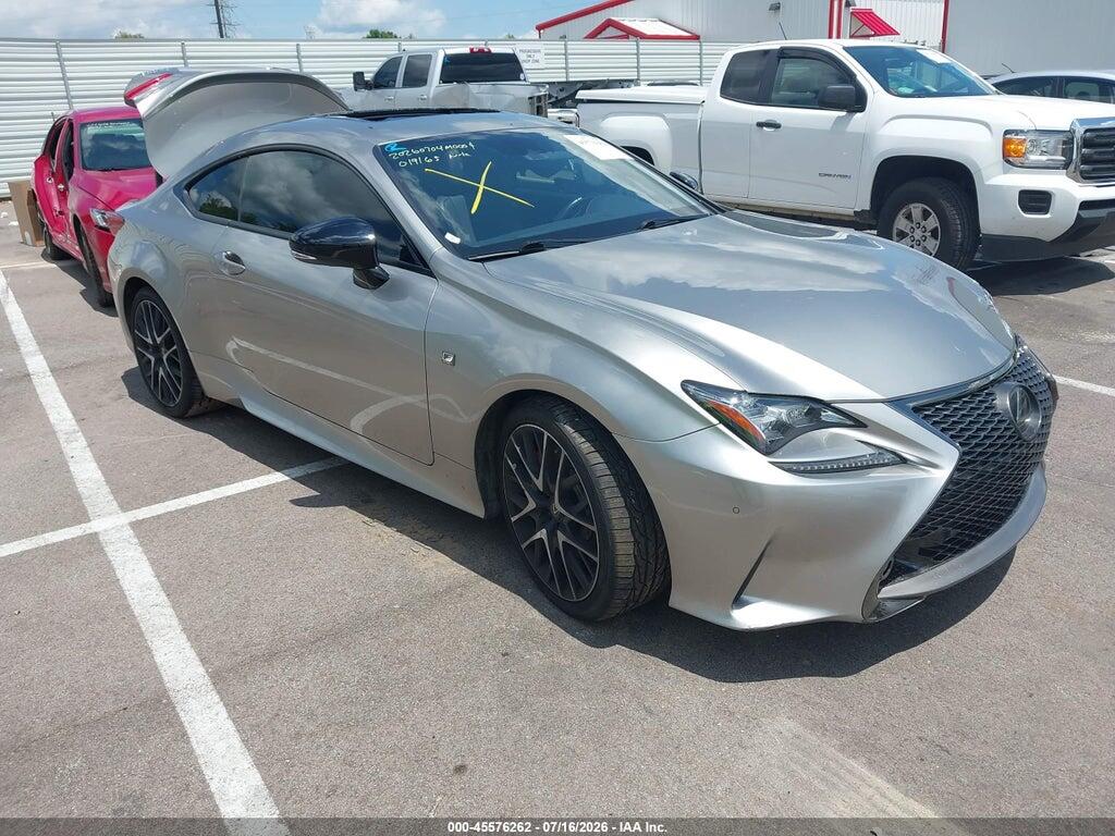 JTHHZ5BC4J5019165 2018 LEXUS RC 350 photo no. 1