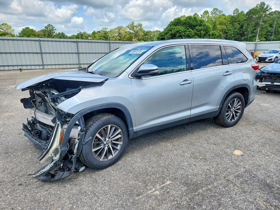 5TDKZRFH4KS552410 2019 TOYOTA HIGHLANDER photo no. 1
