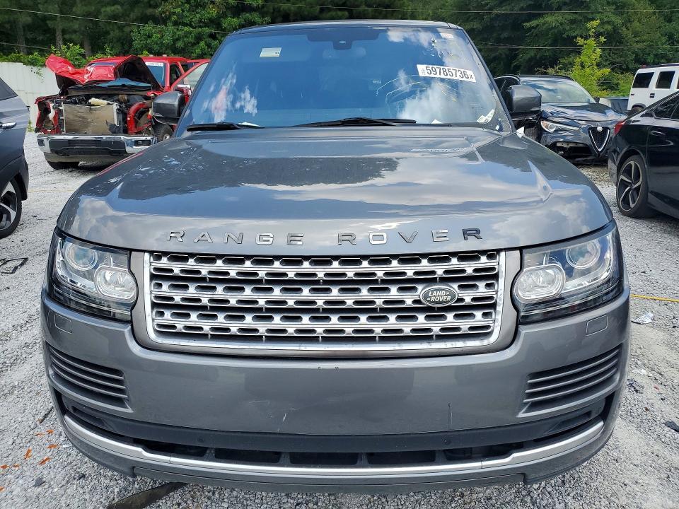 2016 LAND ROVER RANGE ROVER HSE — Фото 5 из 13