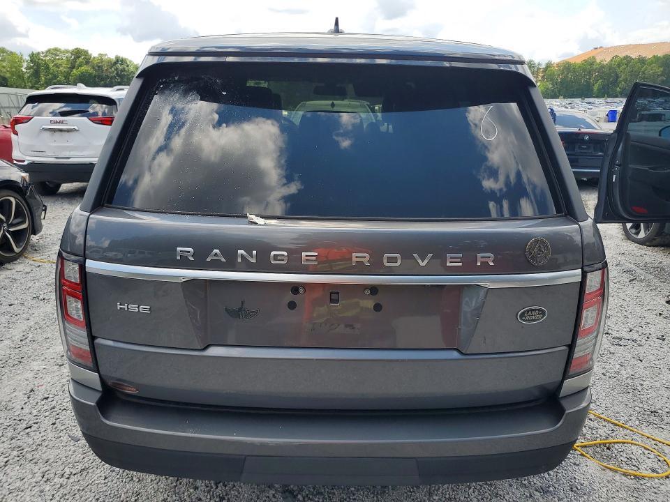 2016 LAND ROVER RANGE ROVER HSE — Фото 6 из 13