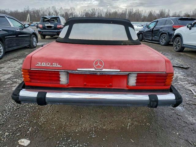 WDBBA45C6FA035241 1985 MERCEDES-BENZ 380 photo no. 6