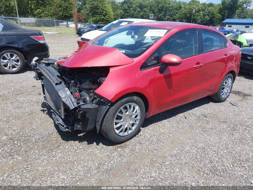 KNADM4A32D6134286 2013 KIA RIO photo no. 2
