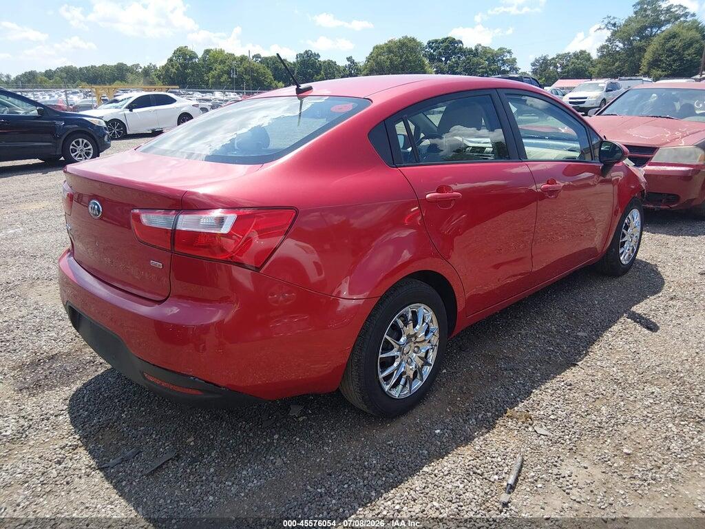 KNADM4A32D6134286 2013 KIA RIO photo no. 4