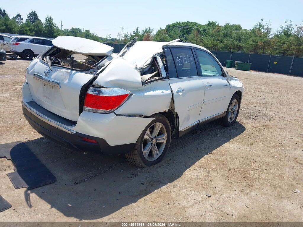 5TDDK3EH2DS179611 2013 TOYOTA HIGHLANDER photo no. 4