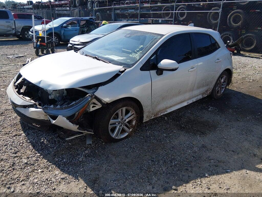JTNK4RBEXK3056504 2019 TOYOTA COROLLA photo no. 2