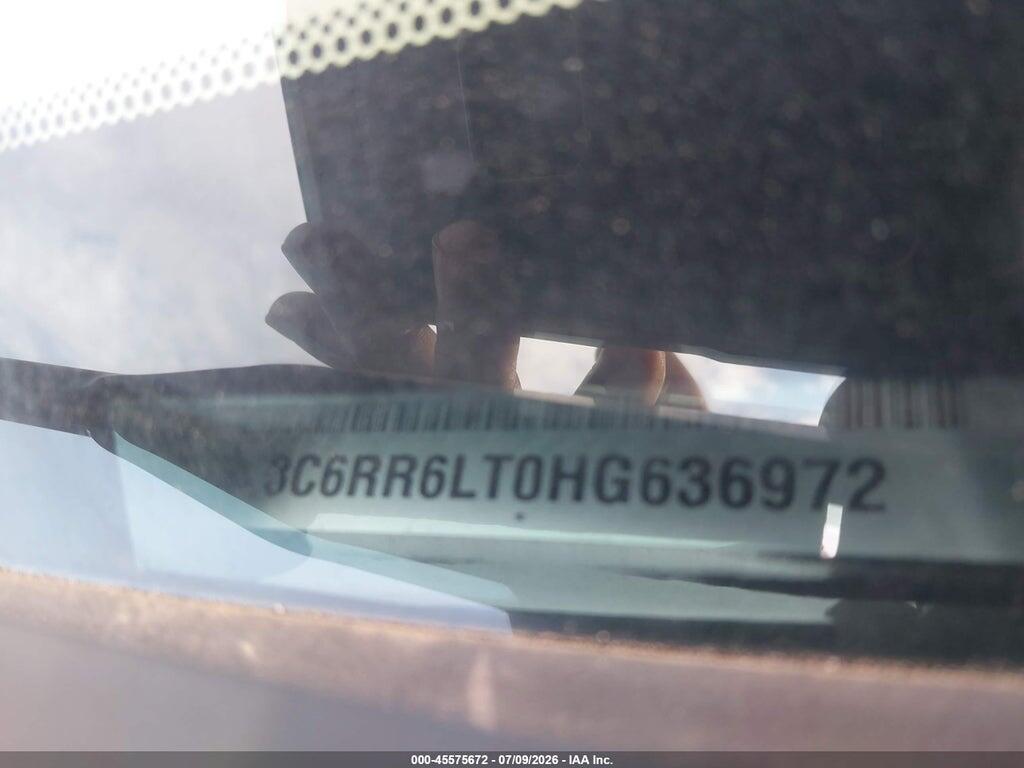 3C6RR6LT0HG636972 2017 RAM 1500 photo no. 9