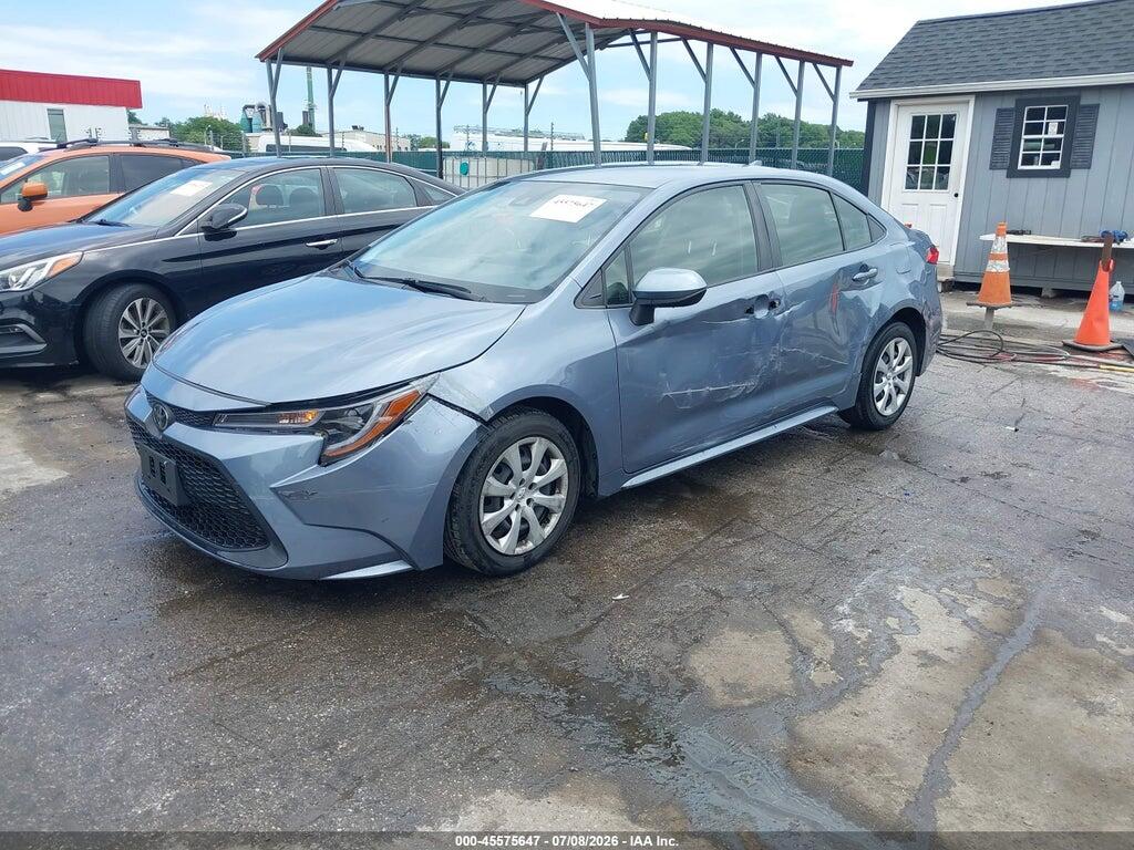 JTDEPMAE0NJ212854 2022 TOYOTA COROLLA photo no. 2