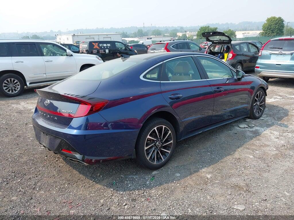 5NPEH4J26MH097395 2021 HYUNDAI SONATA photo no. 4
