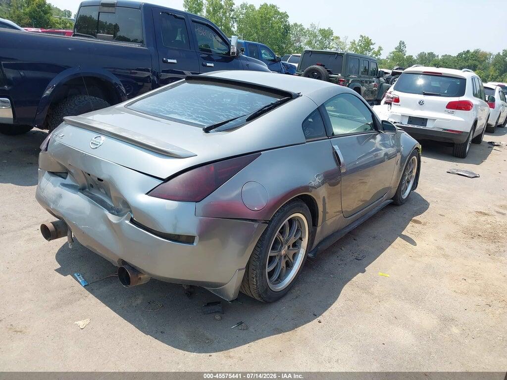 JN1AZ34D25M601602 2005 NISSAN 350Z photo no. 4