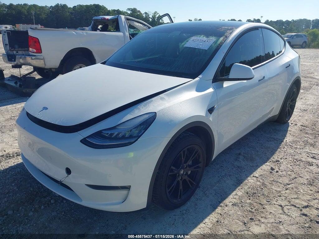 5YJYGDEE4LF038654 2020 TESLA MODEL Y photo no. 2