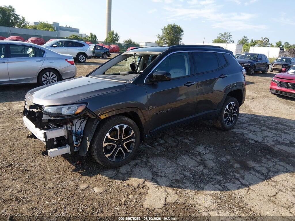 3C4NJDCB3NT162965 2022 JEEP COMPASS photo no. 2