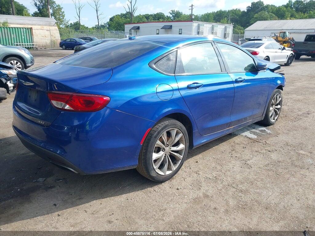 1C3CCCBB0FN531493 2015 CHRYSLER 200 photo no. 4