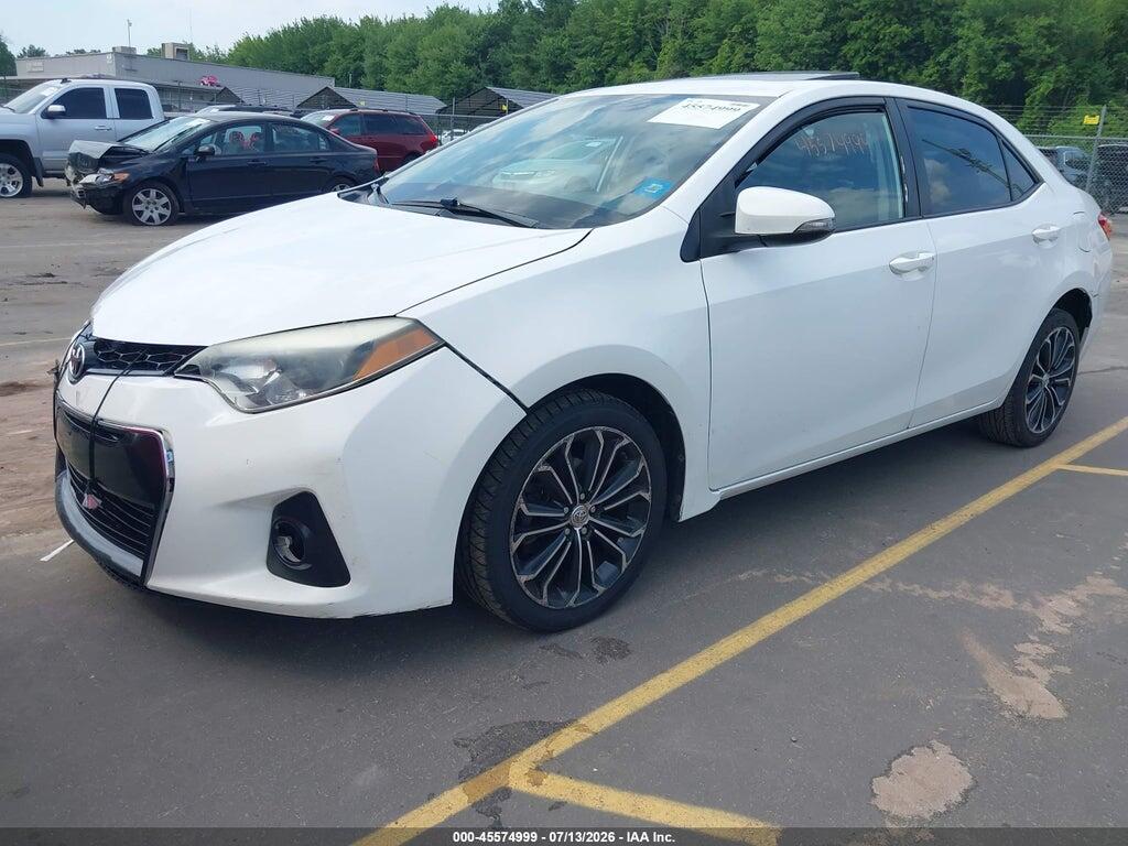 2T1BURHE9FC262910 2015 TOYOTA COROLLA photo no. 2