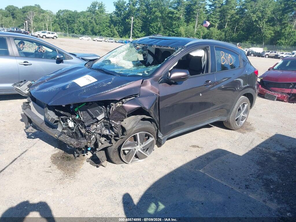 3CZRU6H56MM711889 2021 HONDA HR-V photo no. 2