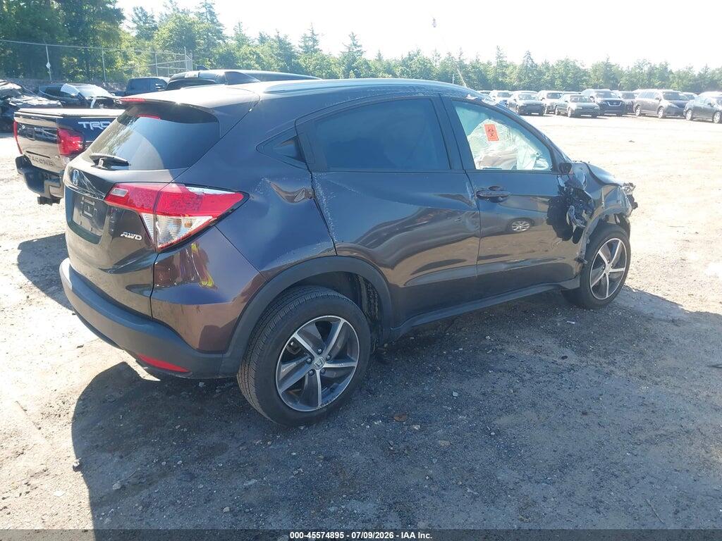 3CZRU6H56MM711889 2021 HONDA HR-V photo no. 4