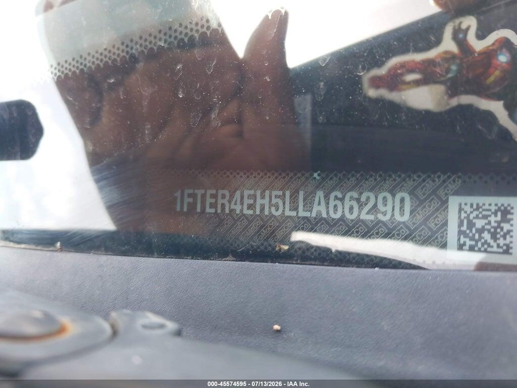 1FTER4EH5LLA66290 2020 FORD RANGER photo no. 9
