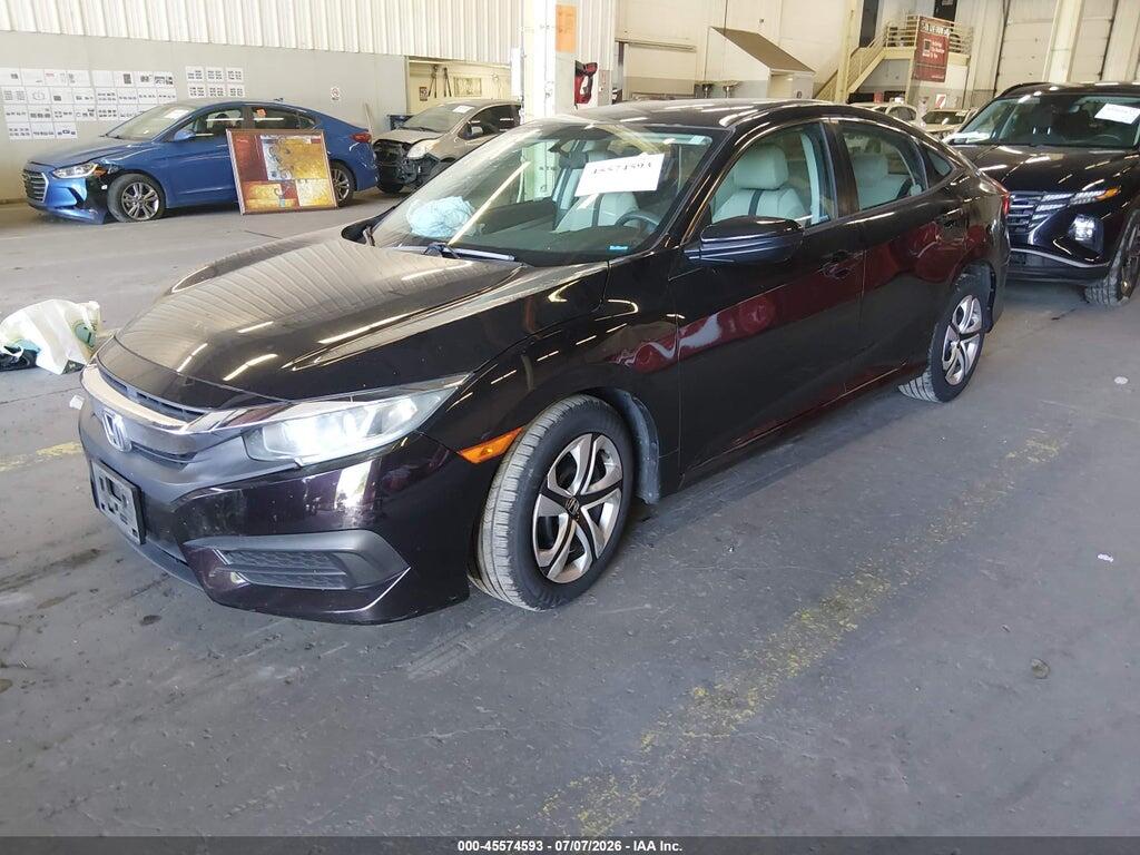 2HGFC2F54GH522279 2016 HONDA CIVIC photo no. 2
