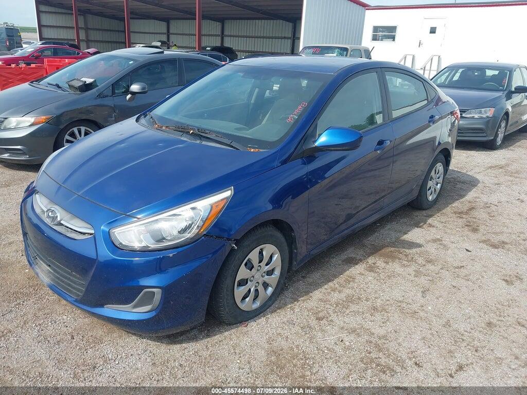 KMHCT4AE2GU031268 2016 HYUNDAI ACCENT photo no. 2