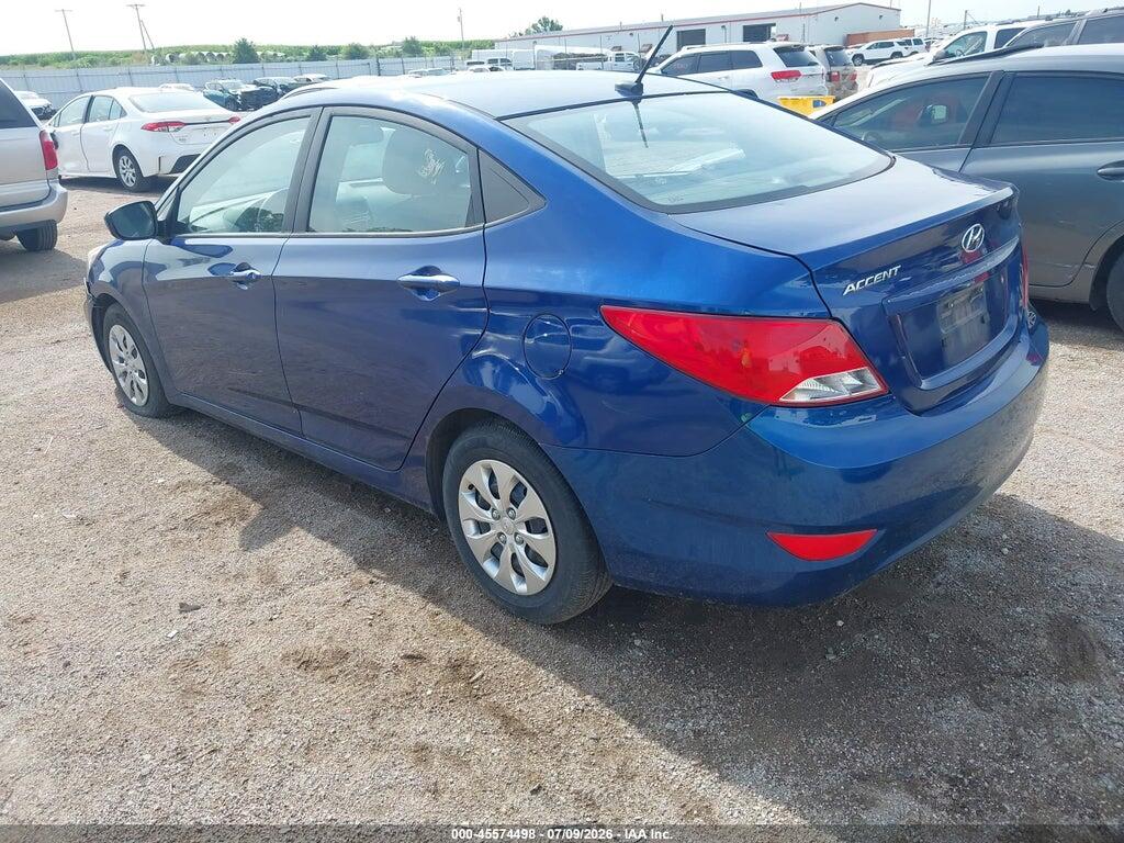 KMHCT4AE2GU031268 2016 HYUNDAI ACCENT photo no. 3
