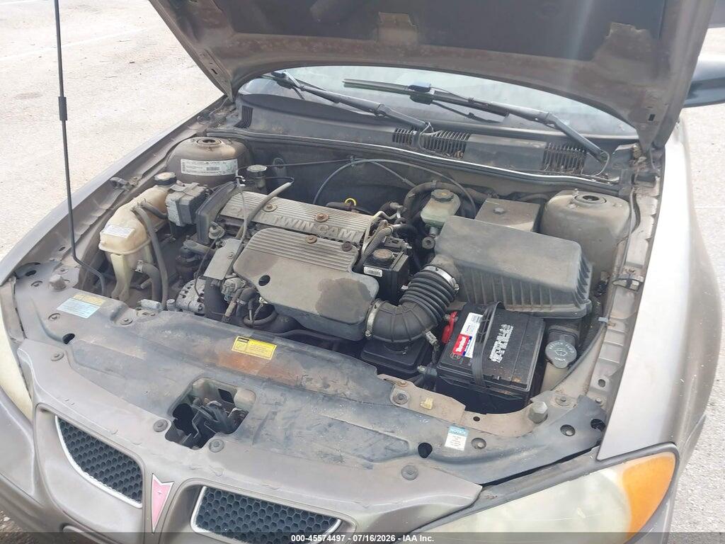 1G2NE52T21M632430 2001 PONTIAC GRAND AM photo no. 10