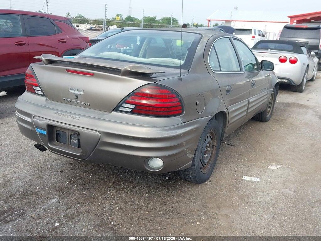 1G2NE52T21M632430 2001 PONTIAC GRAND AM photo no. 4