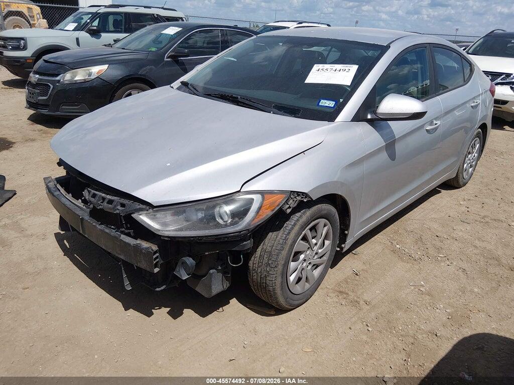 5NPD74LF9HH198712 2017 HYUNDAI ELANTRA photo no. 2