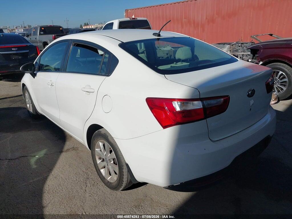 KNADN4A39D6226525 2013 KIA RIO photo no. 3