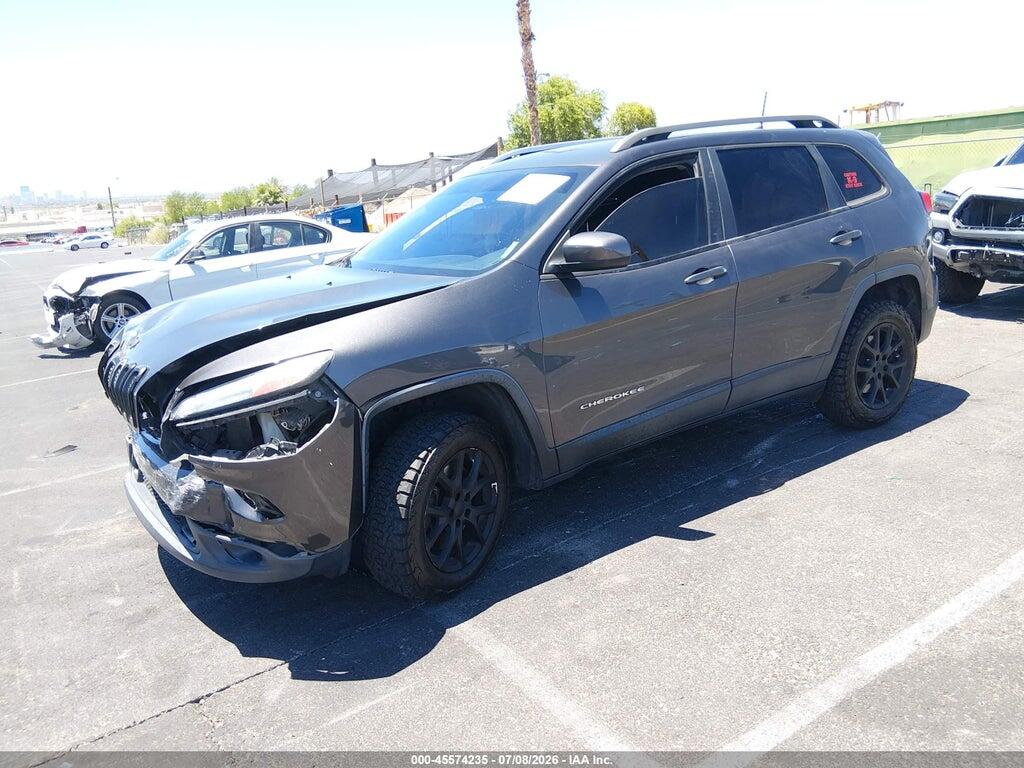 1C4PJMCS0HW632666 2017 JEEP CHEROKEE photo no. 2