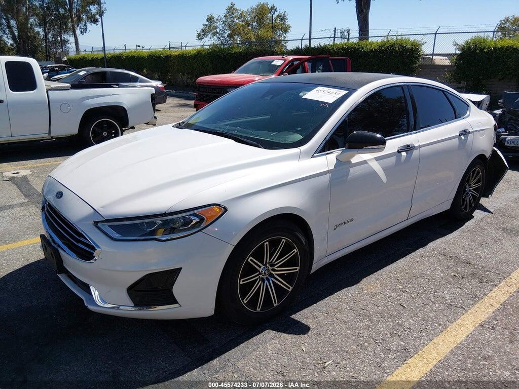 3FA6P0MU8KR195888 2019 FORD FUSION HYBRID photo no. 2