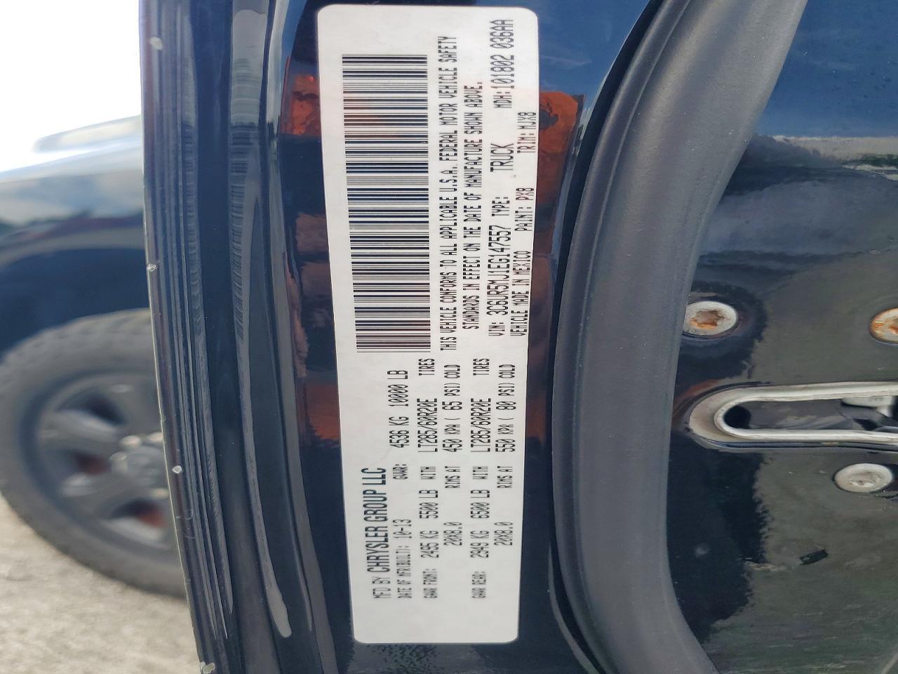 2014 RAM 2500 SLT — Фото 12 из 12